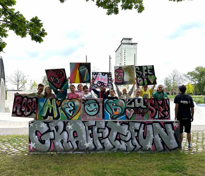 Graffiti workshop in Antwerpen